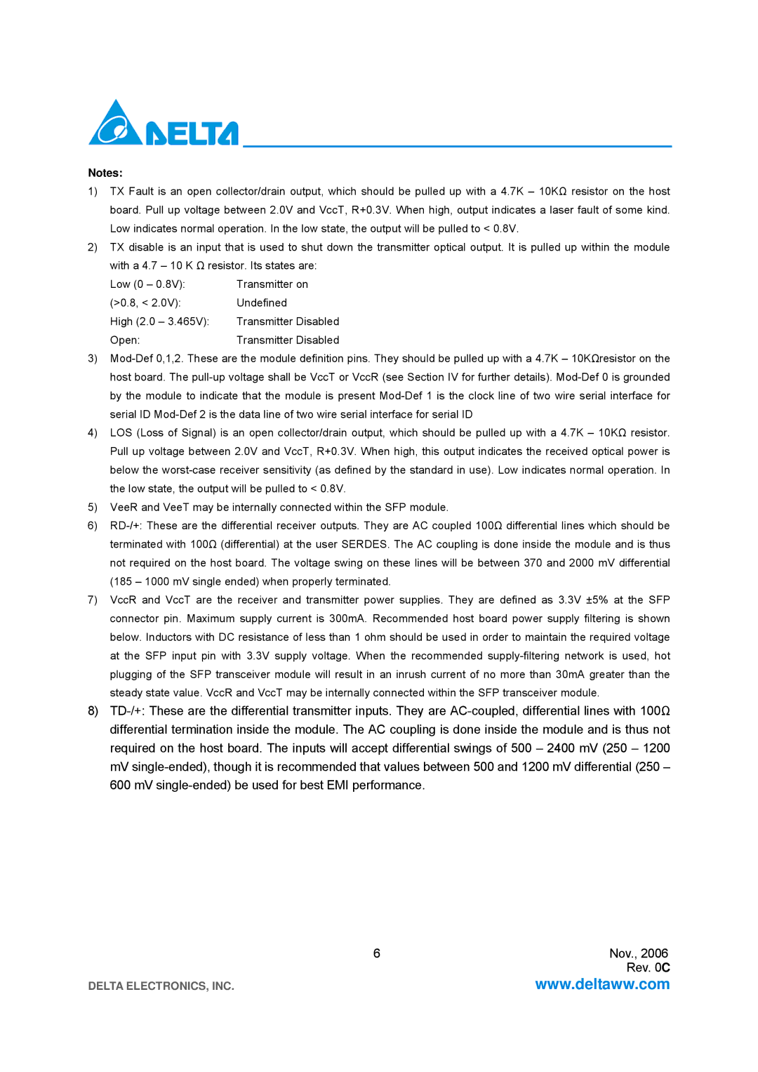 Delta Electronics LCP-1250A4FSRH, LCP-1250A4FSRT specifications Open 