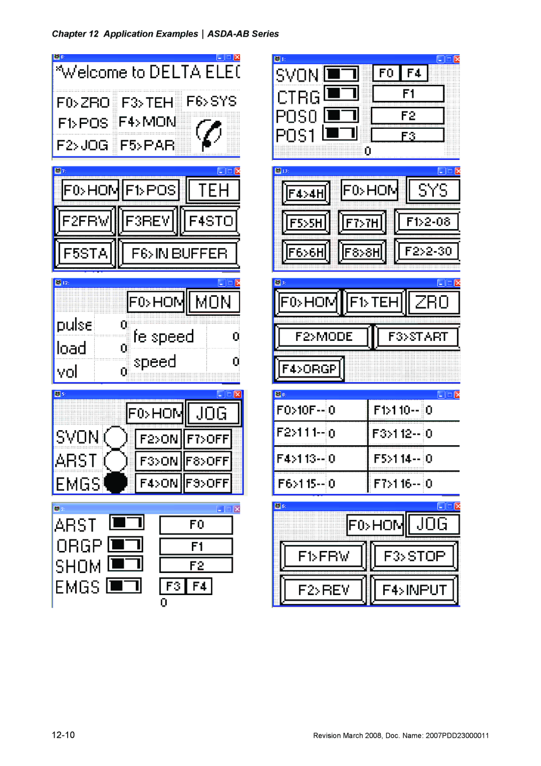 Delta Electronics none manual 12-10 