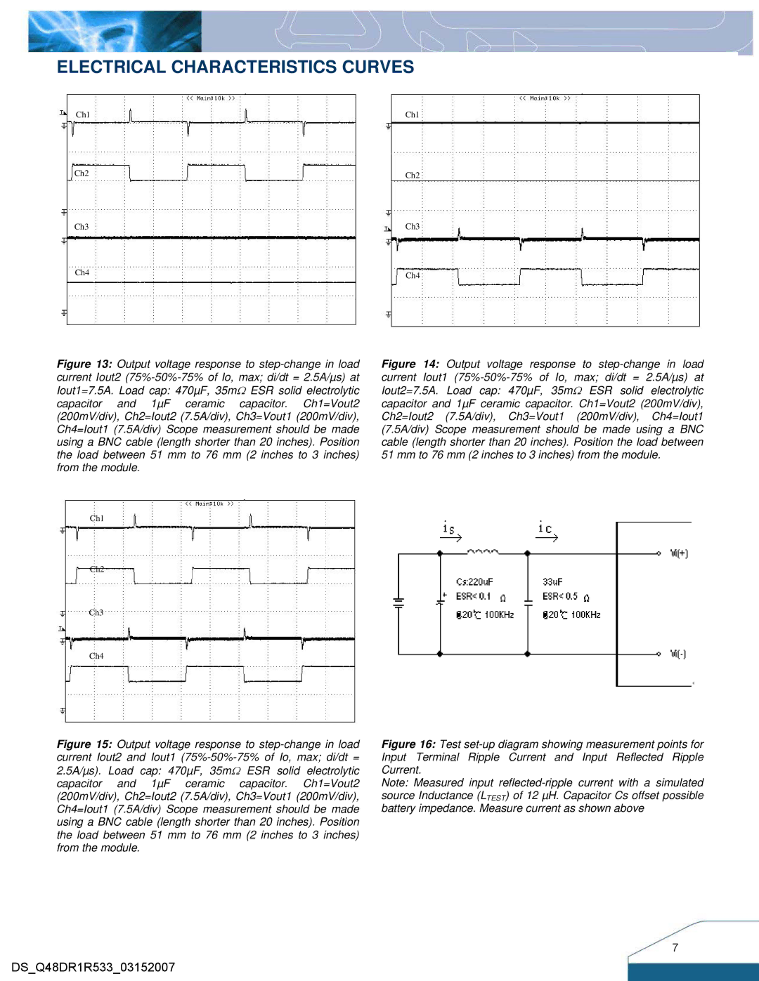 Delta Electronics Q48DR manual Ch1 