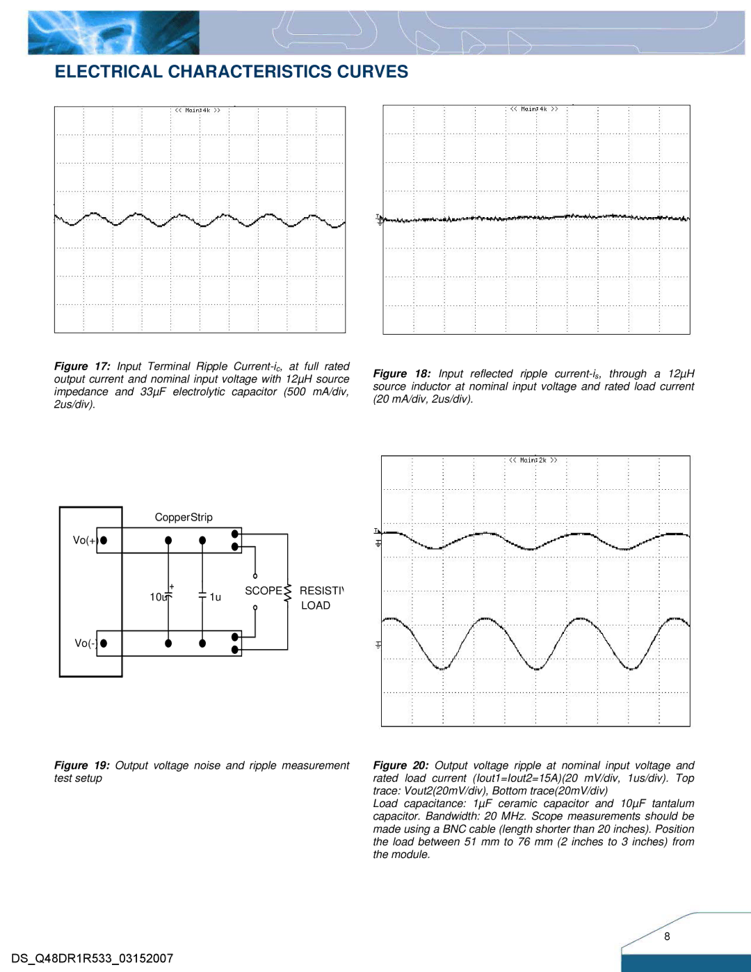 Delta Electronics Q48DR manual Scope Resistiv 