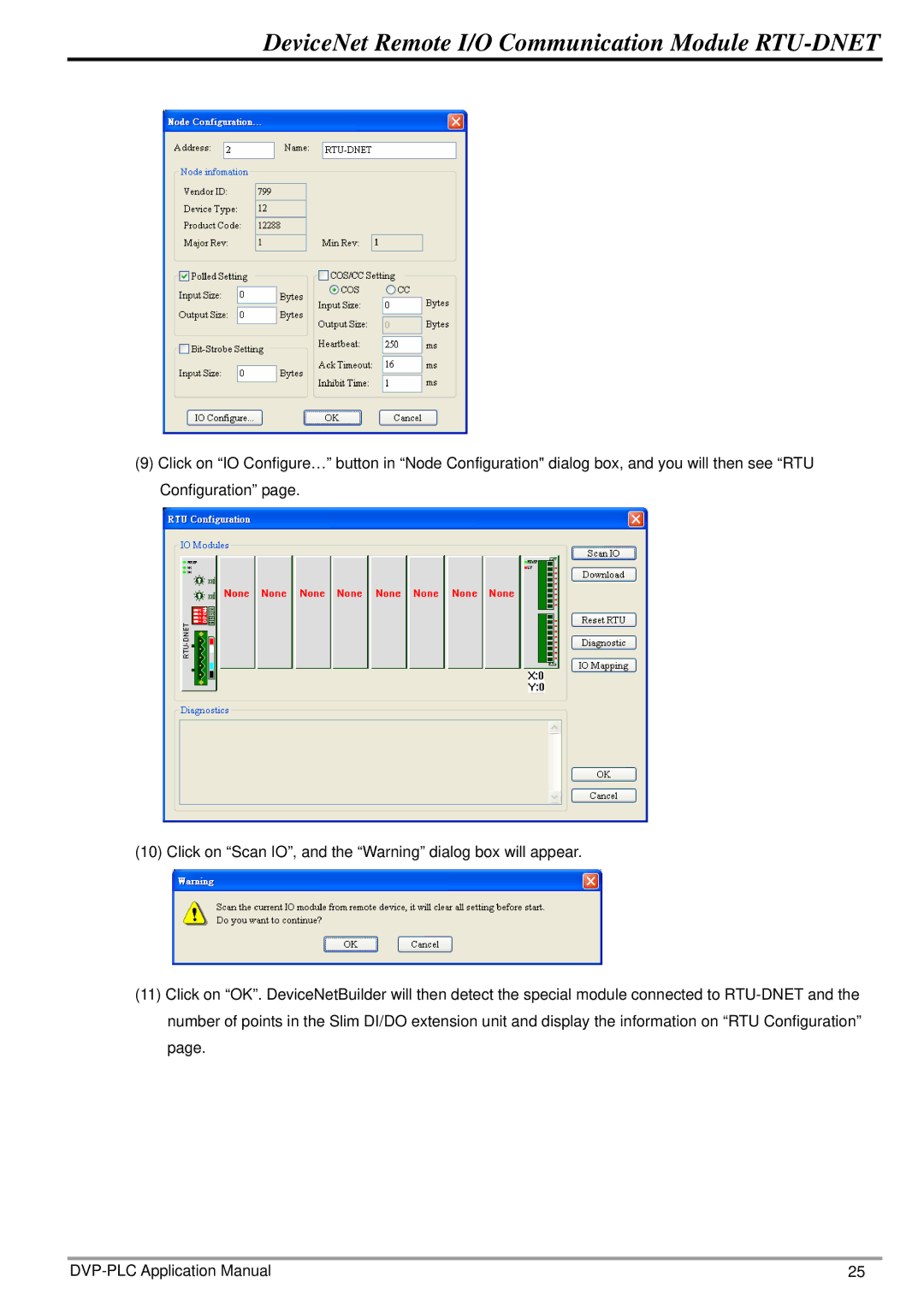 Delta Electronics manual DeviceNet Remote I/O Communication Module RTU-DNET 