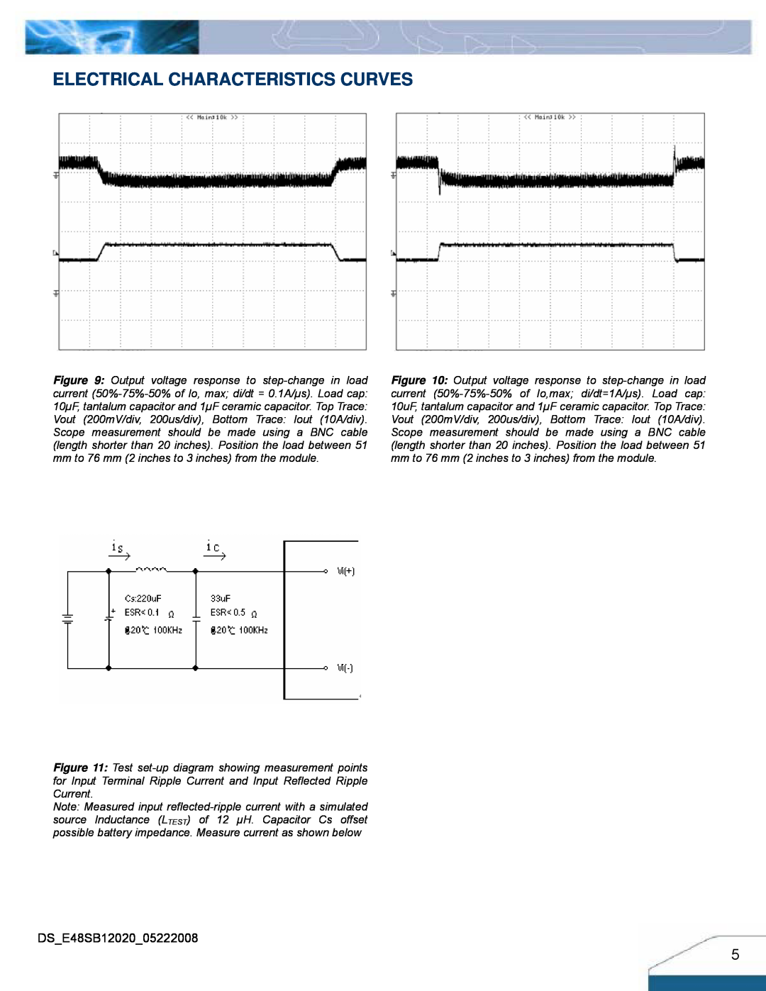Delta Electronics Series 240W manual Electrical Characteristics Curves 