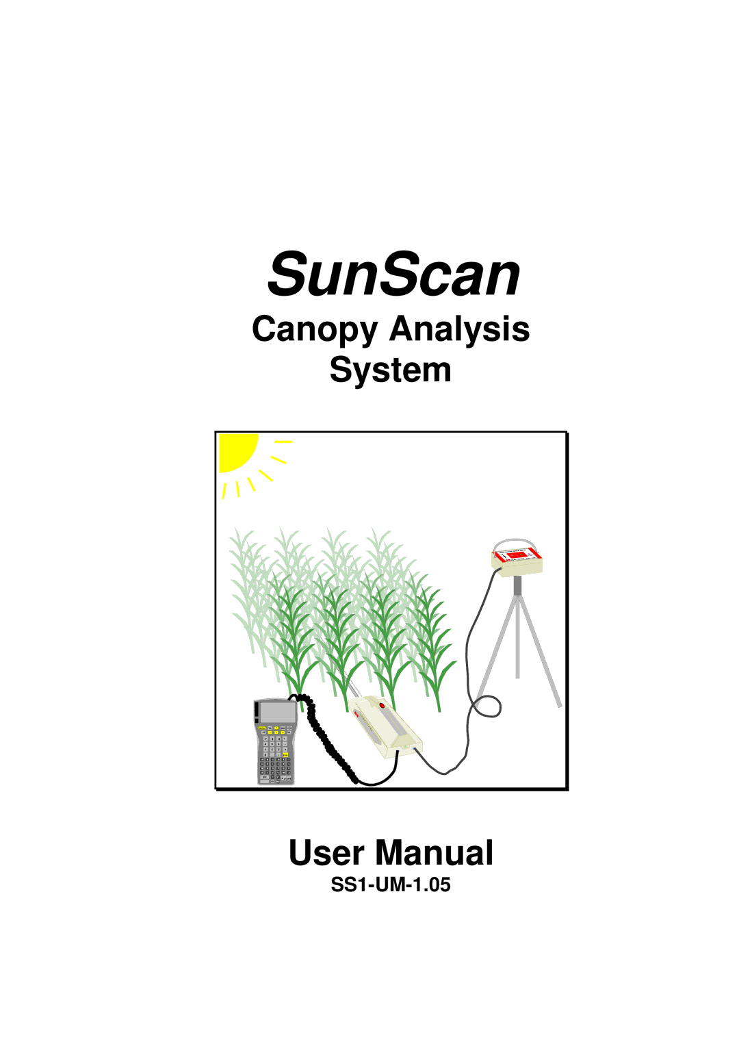 Delta Electronics SS1-UM-1.05 user manual SunScan 