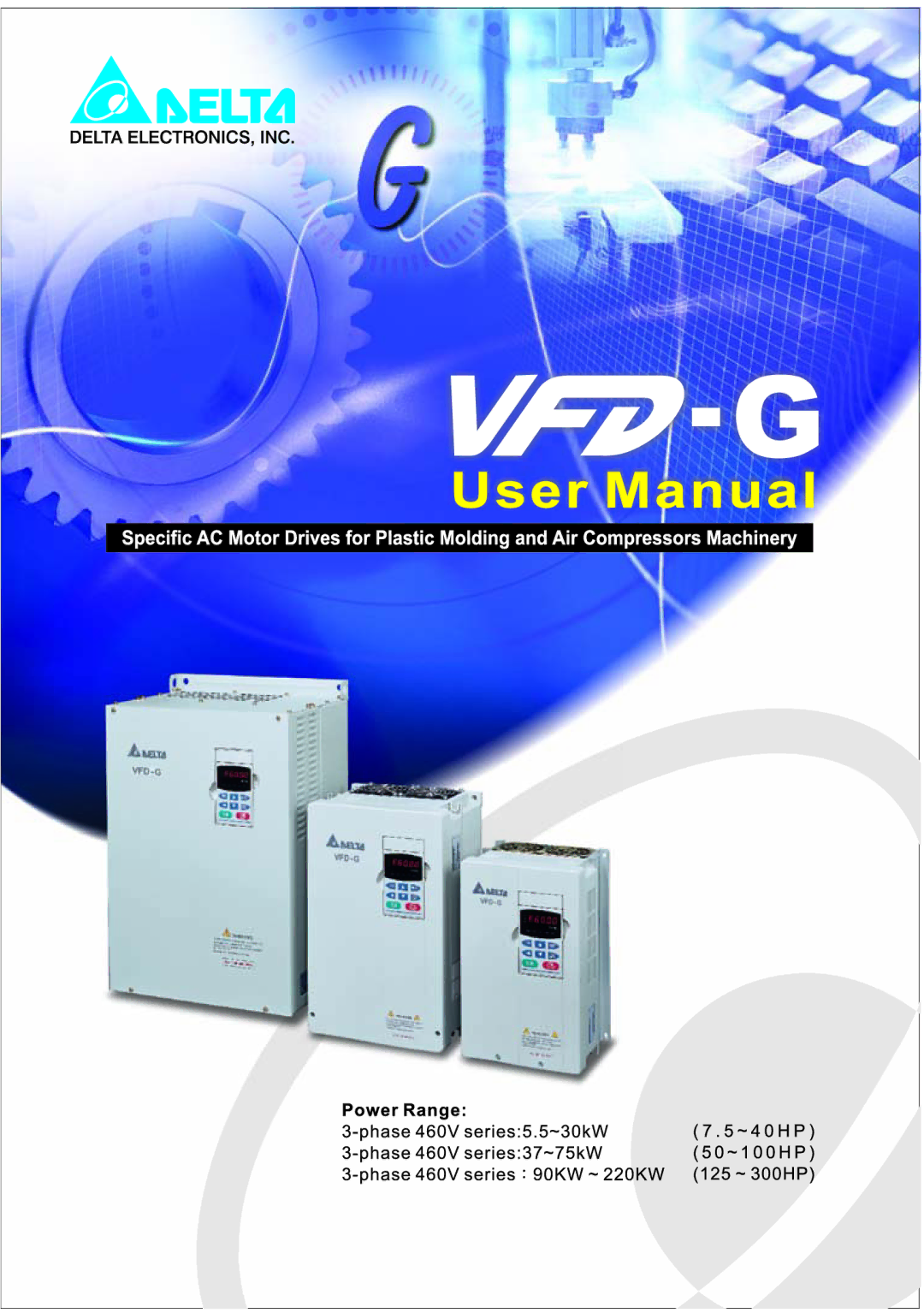 Delta Electronics VFD-G manual 