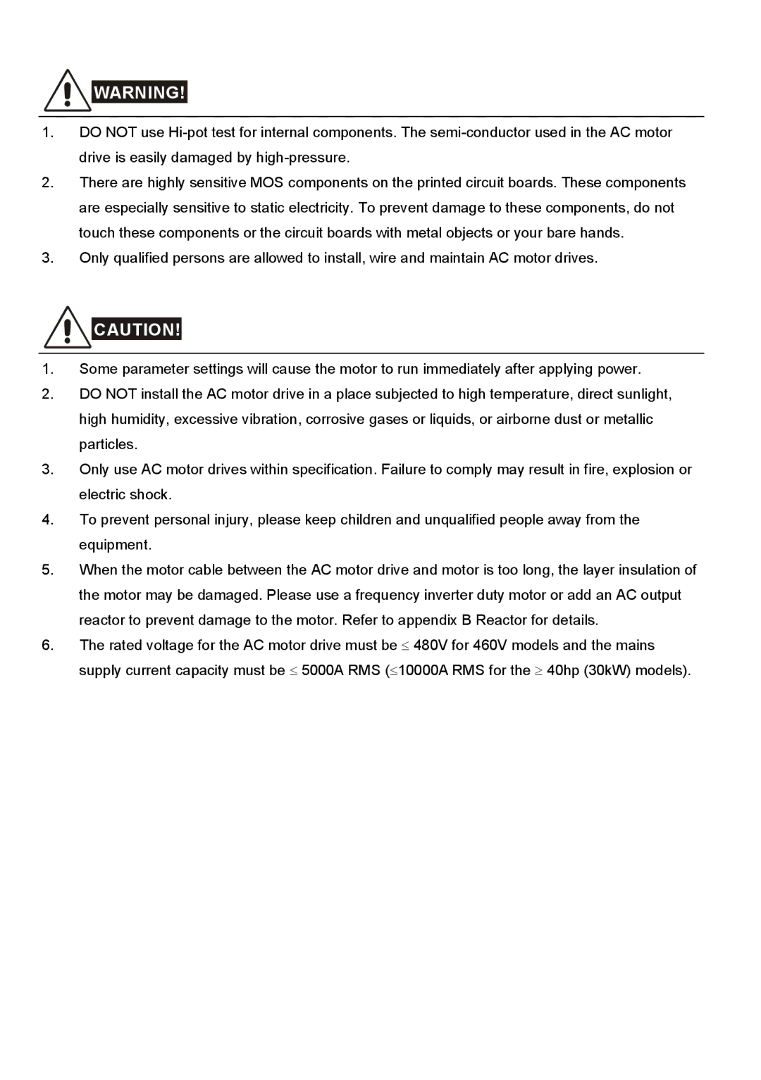 Delta Electronics VFD-G manual 