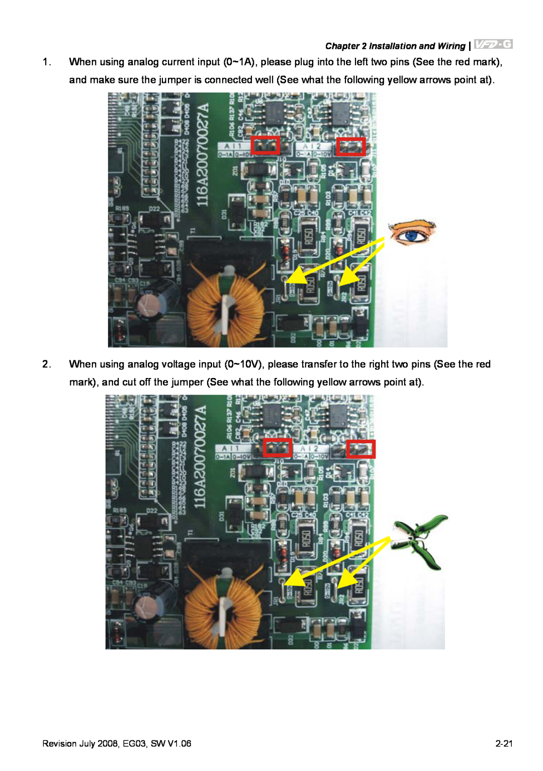 Delta Electronics VFD-G manual 