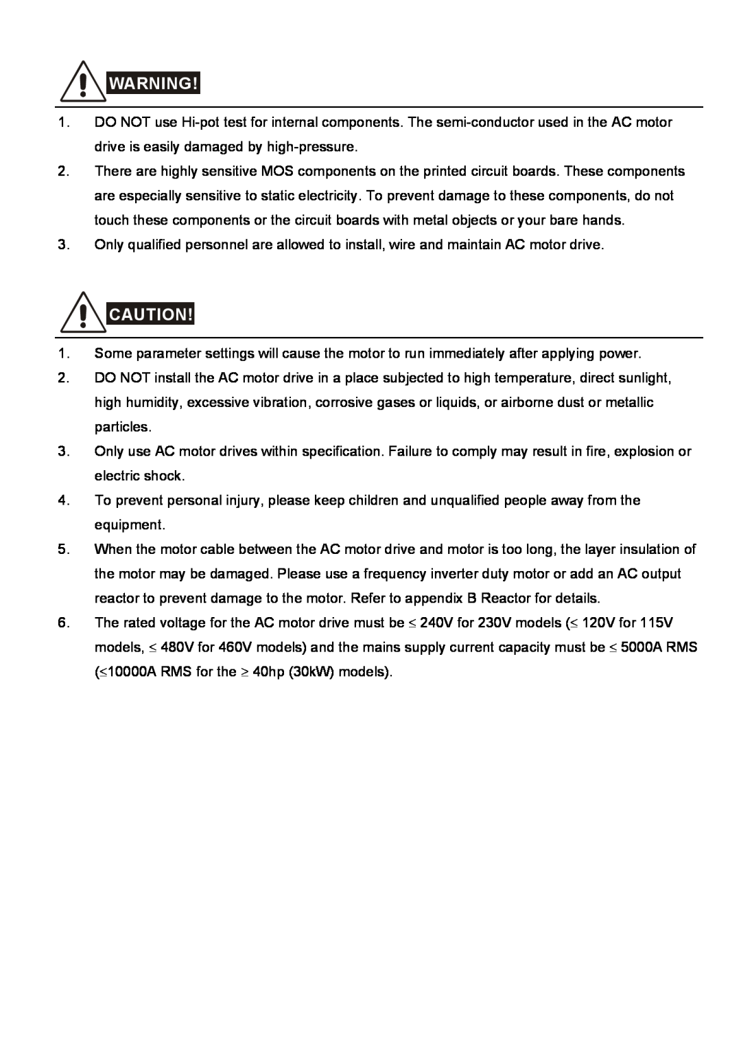 Delta Electronics VFD-S manual 