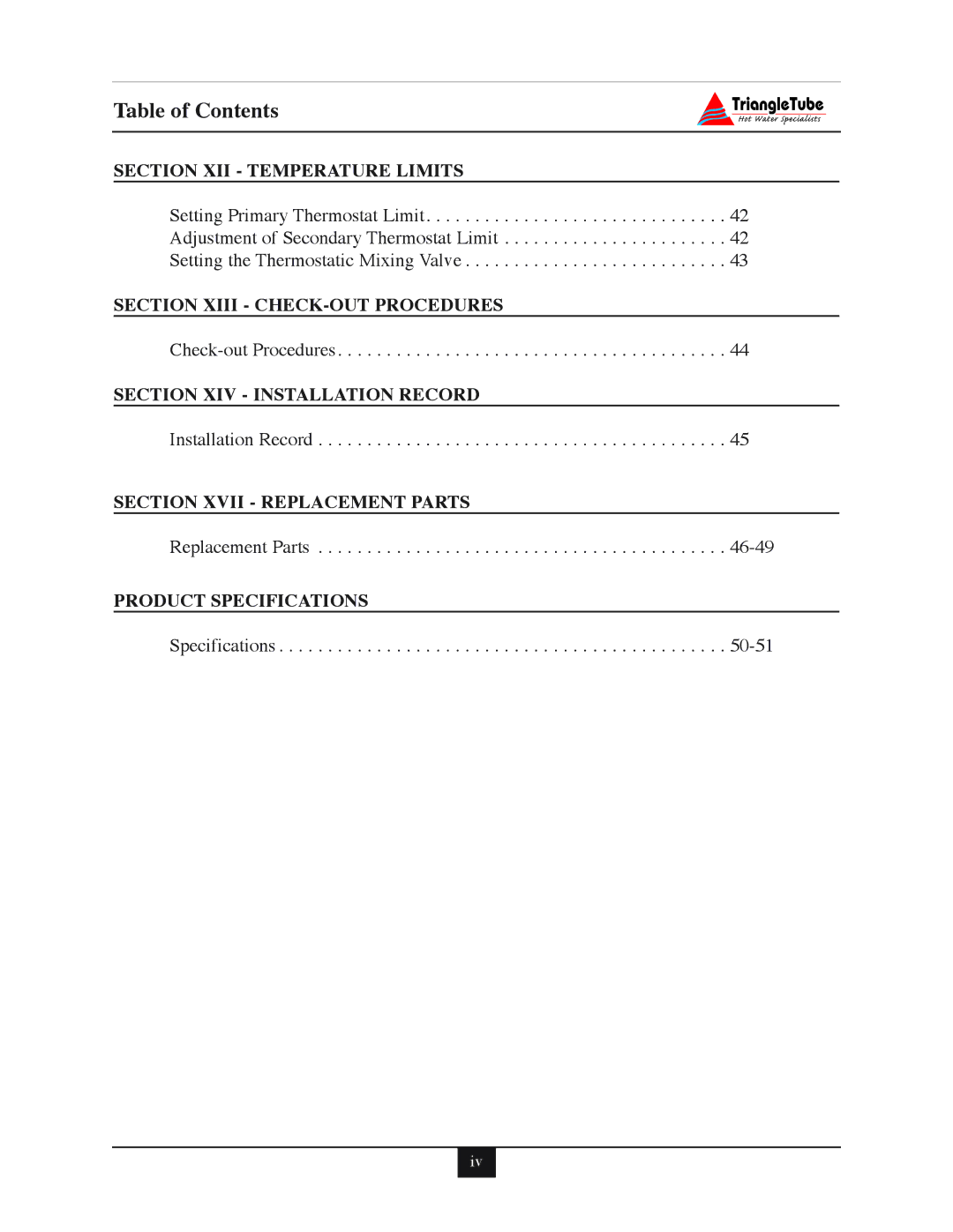 Delta F-25, 35, 30, 45, 40 warranty Section Xiii CHECK-OUT Procedures 