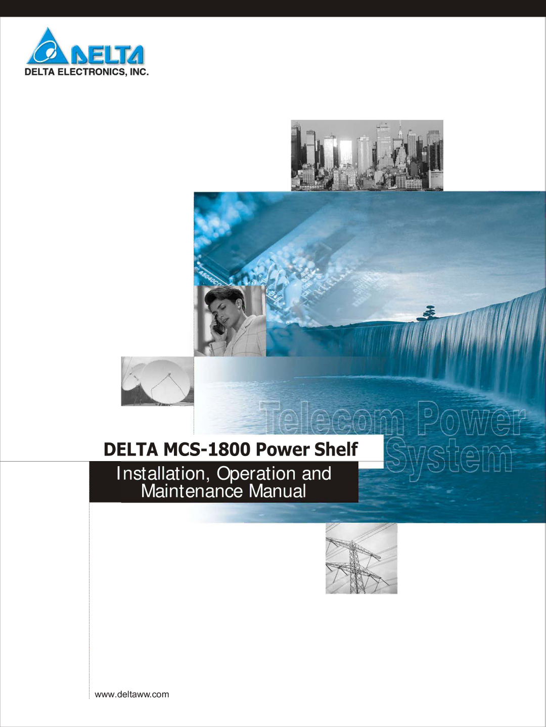 Delta manual Delta MCS-1800 Power Shelf 