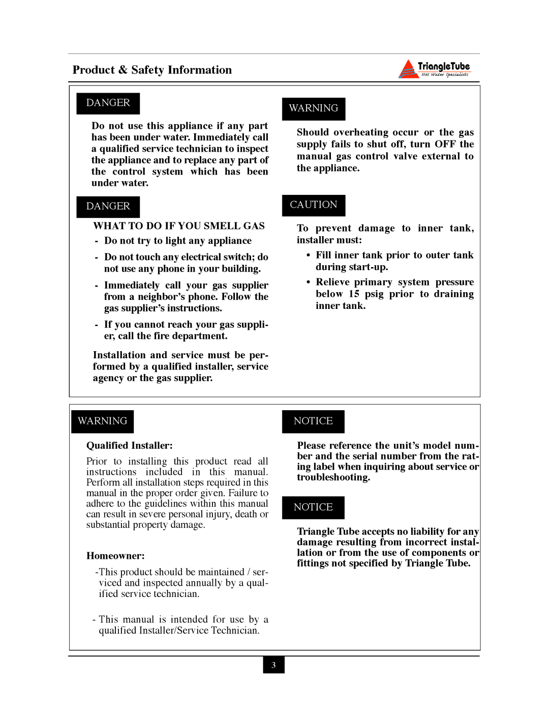 Delta PG PLUS-25 warranty What to do if YOU Smell GAS, Do not try to light any appliance, Homeowner 