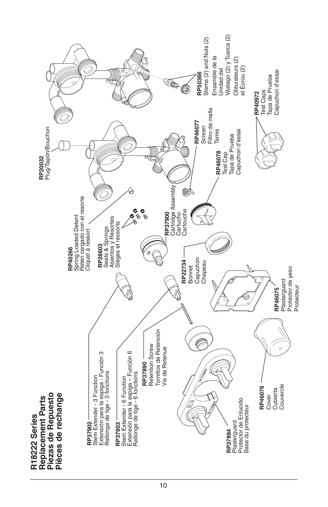 Delta R18224, R18448 instruction sheet RP37902 