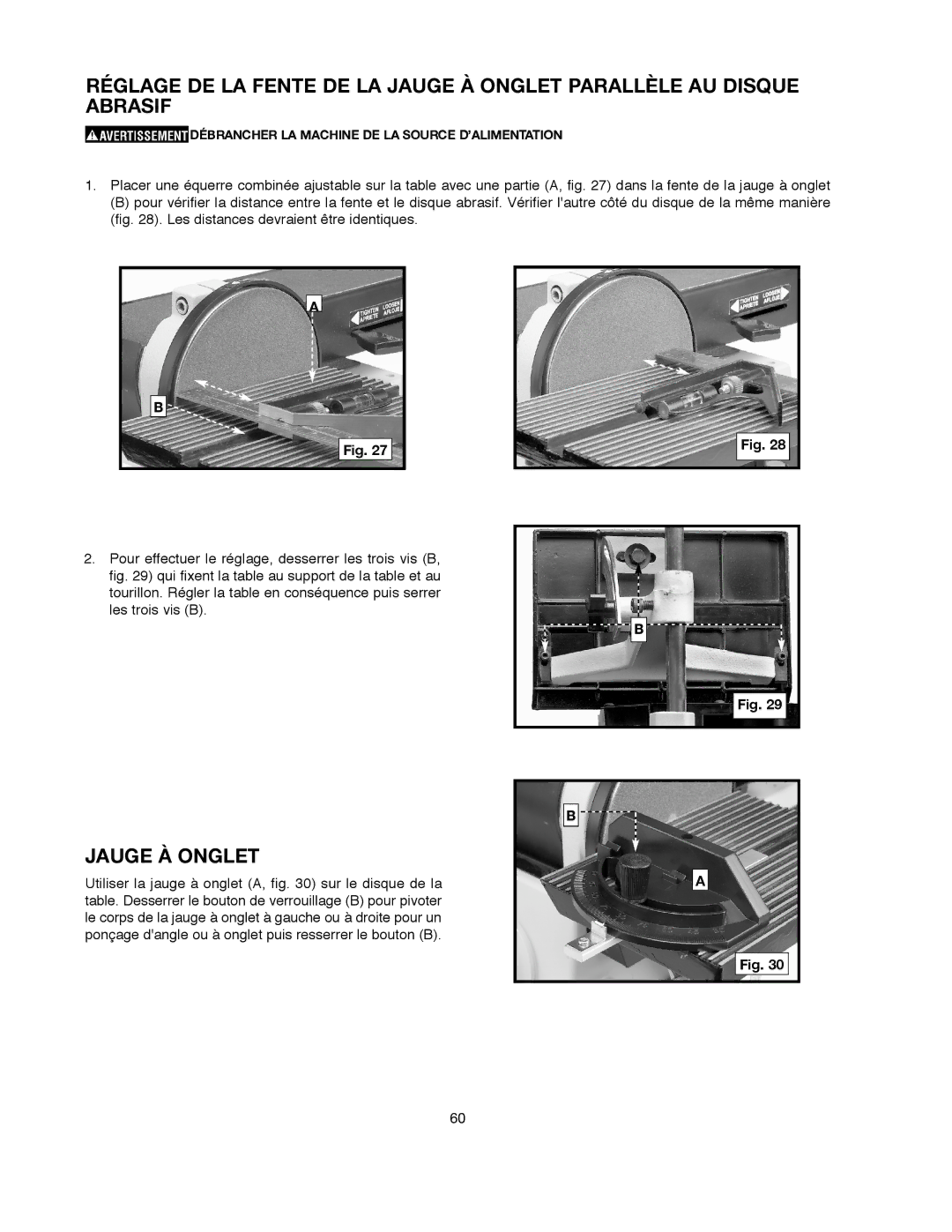 Delta SM500, 491836-00 warranty Jauge À Onglet 