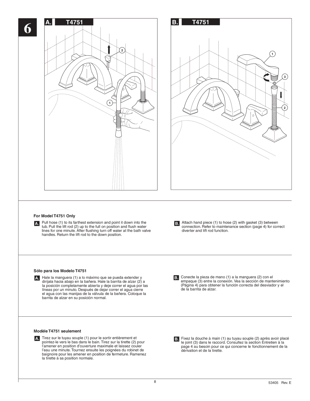 Delta T2751 manual T4751 