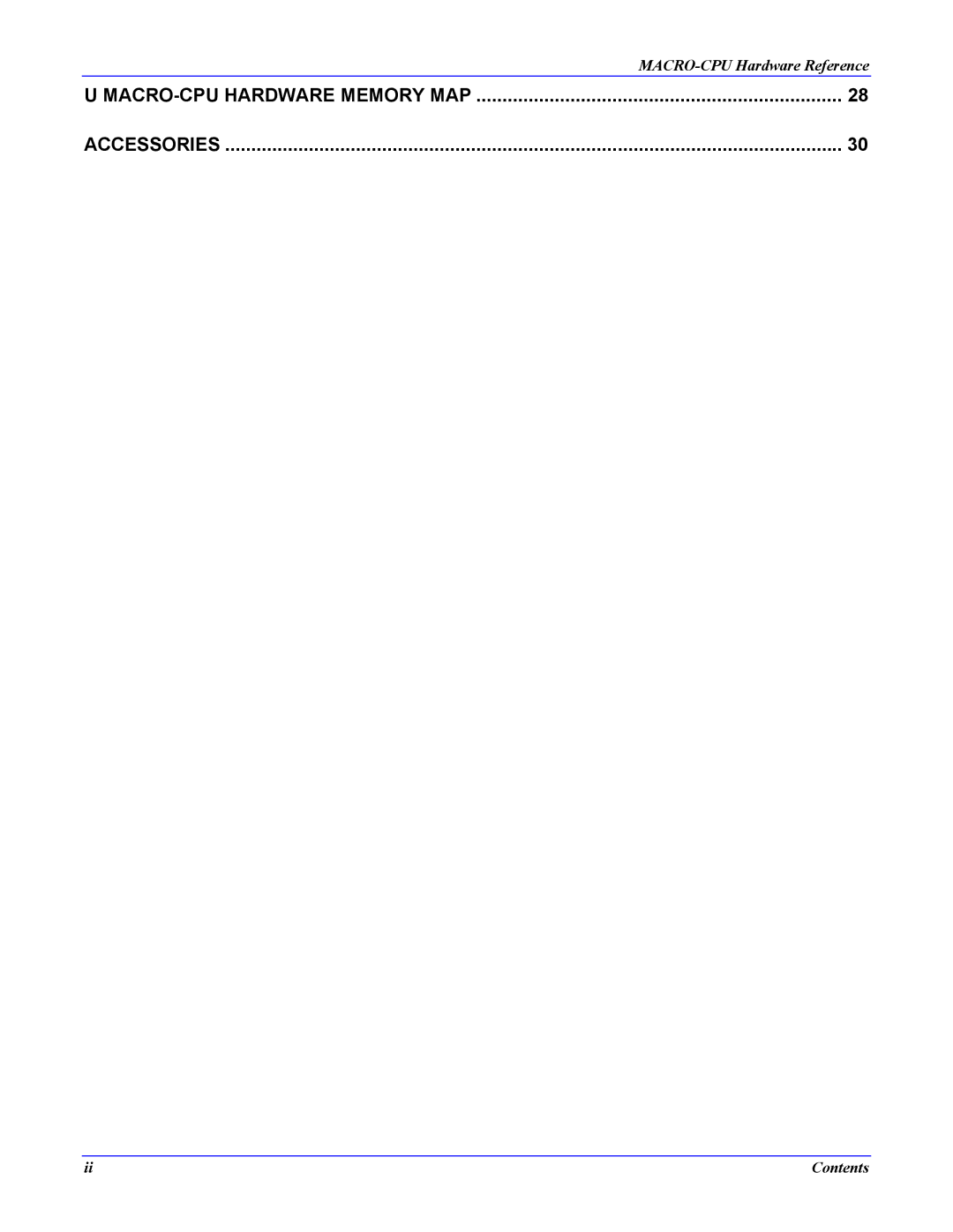 Delta Tau 4Ax-602804-xHxx manual MACRO-CPU Hardware Memory MAP 