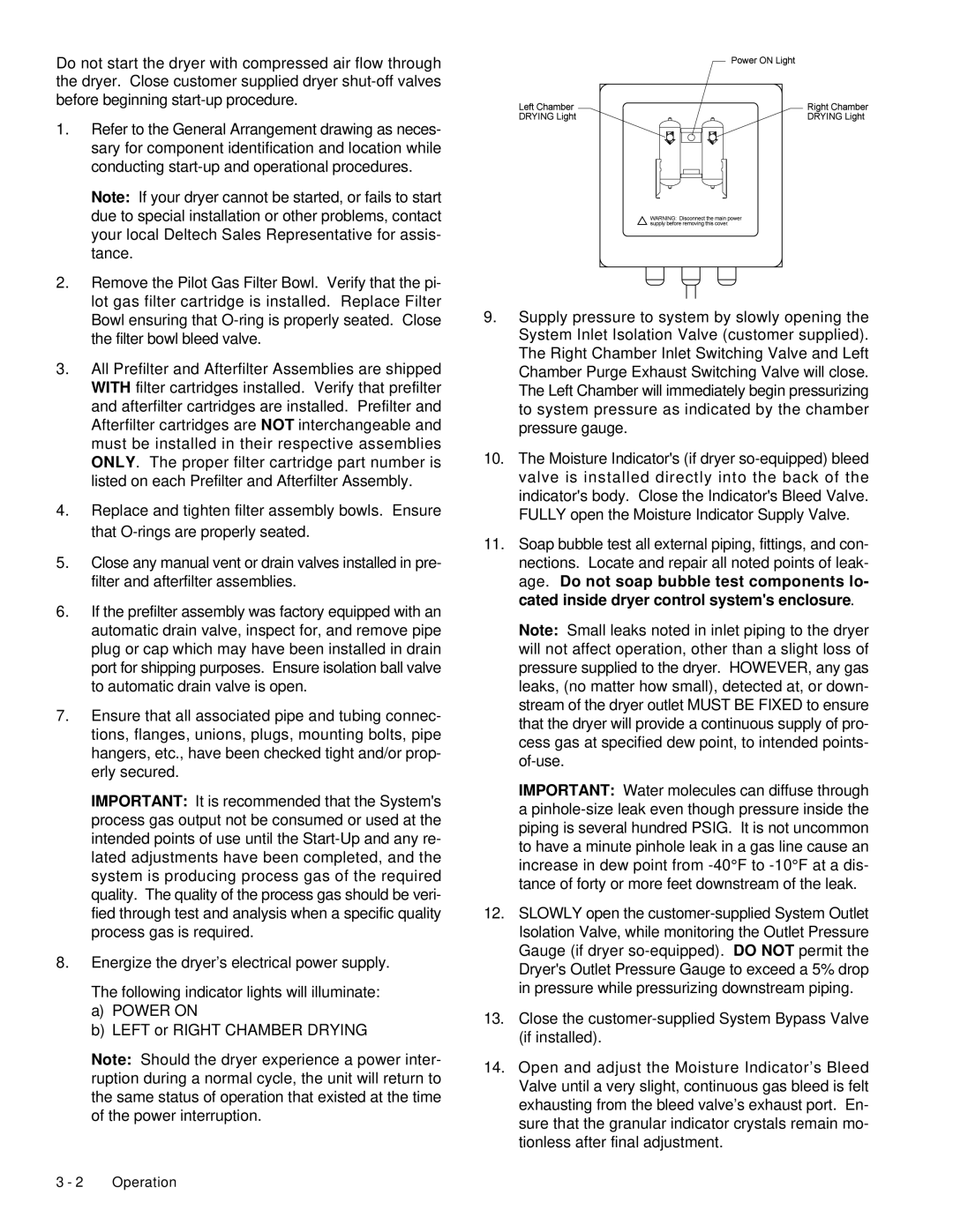 Deltech Fitness LS2580, LS60 instruction manual Operation 