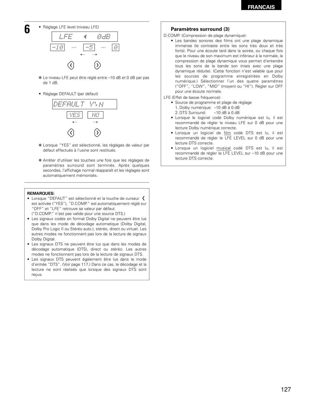 Denon ADV-700 manual 127 