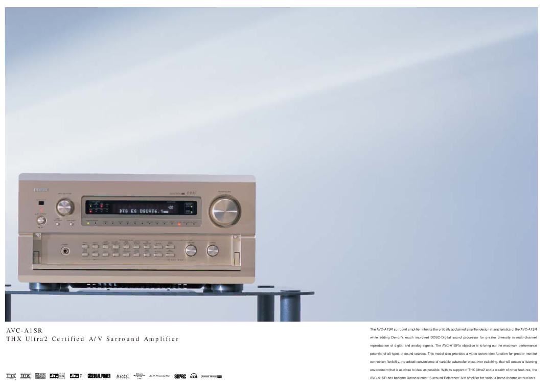 Denon AVC-A1SR specifications 