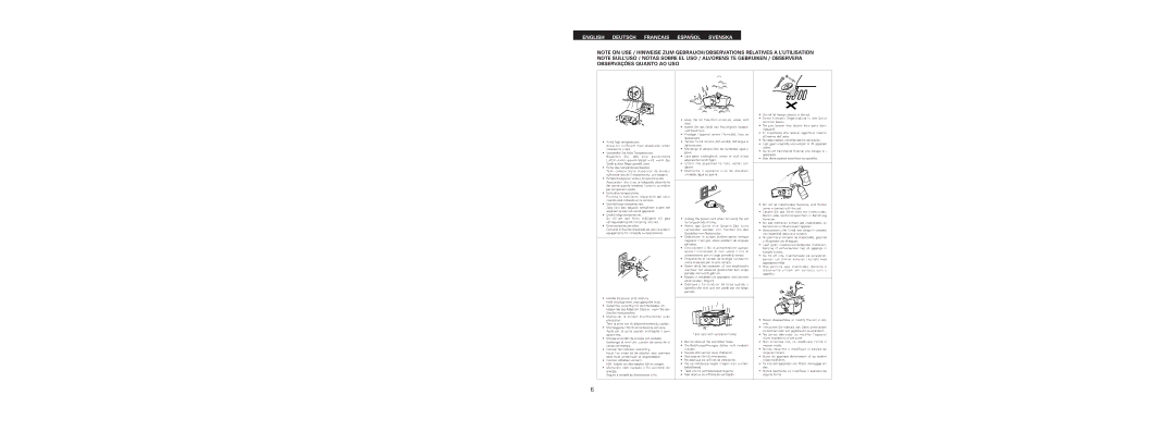 Denon DN-C630 user service English Deutsch Francais Español Svenska 