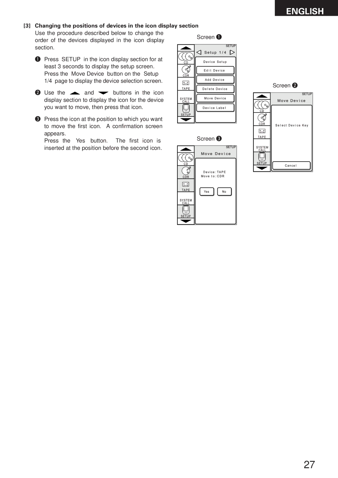 Denon RC-8000 manual English 