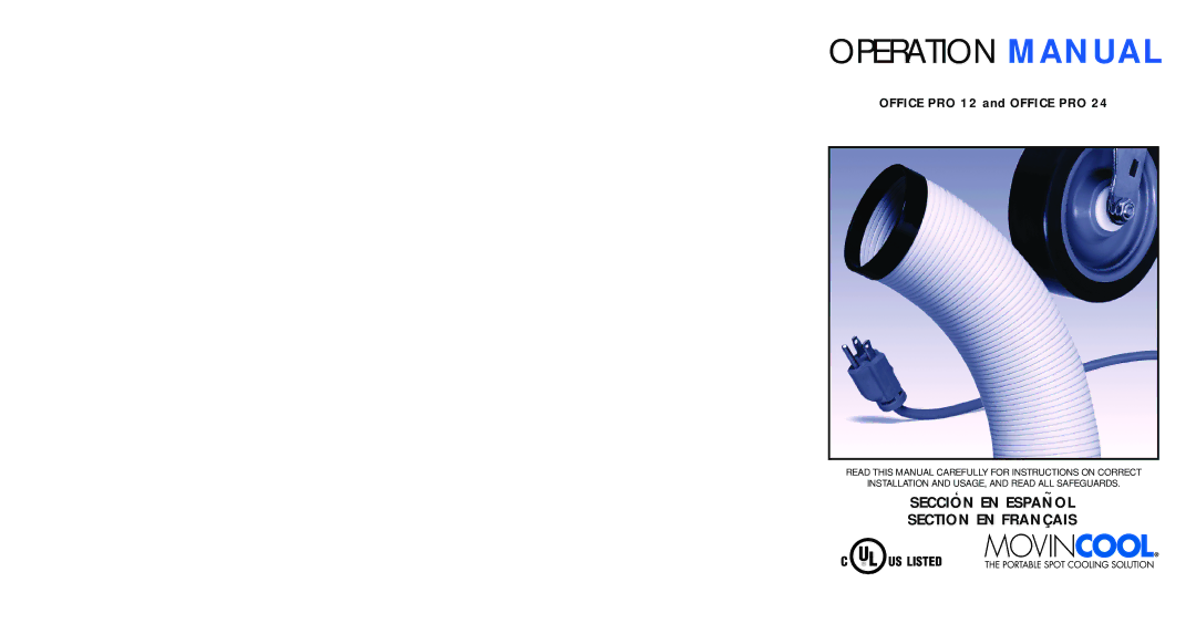 Denso OFFICE PRO 24, OFFICE PRO 12 operation manual Office PRO 12 and Office PRO, Seccion EN Espanol Section EN Français 