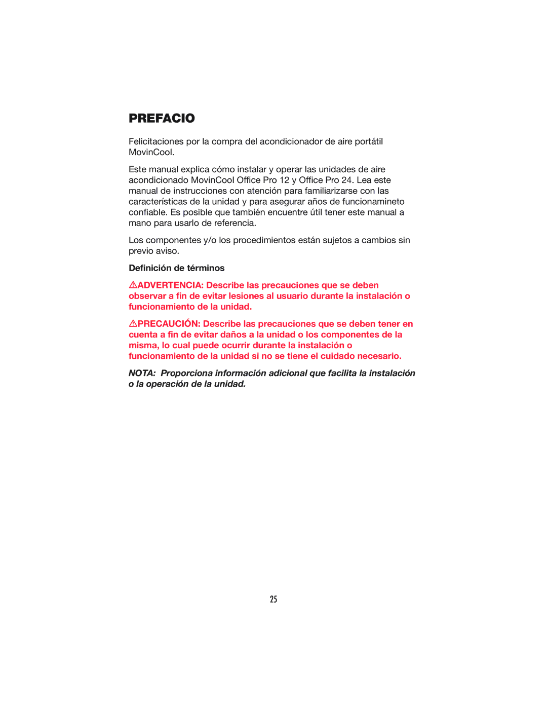 Denso OFFICE PRO 24, OFFICE PRO 12 operation manual Prefacio 