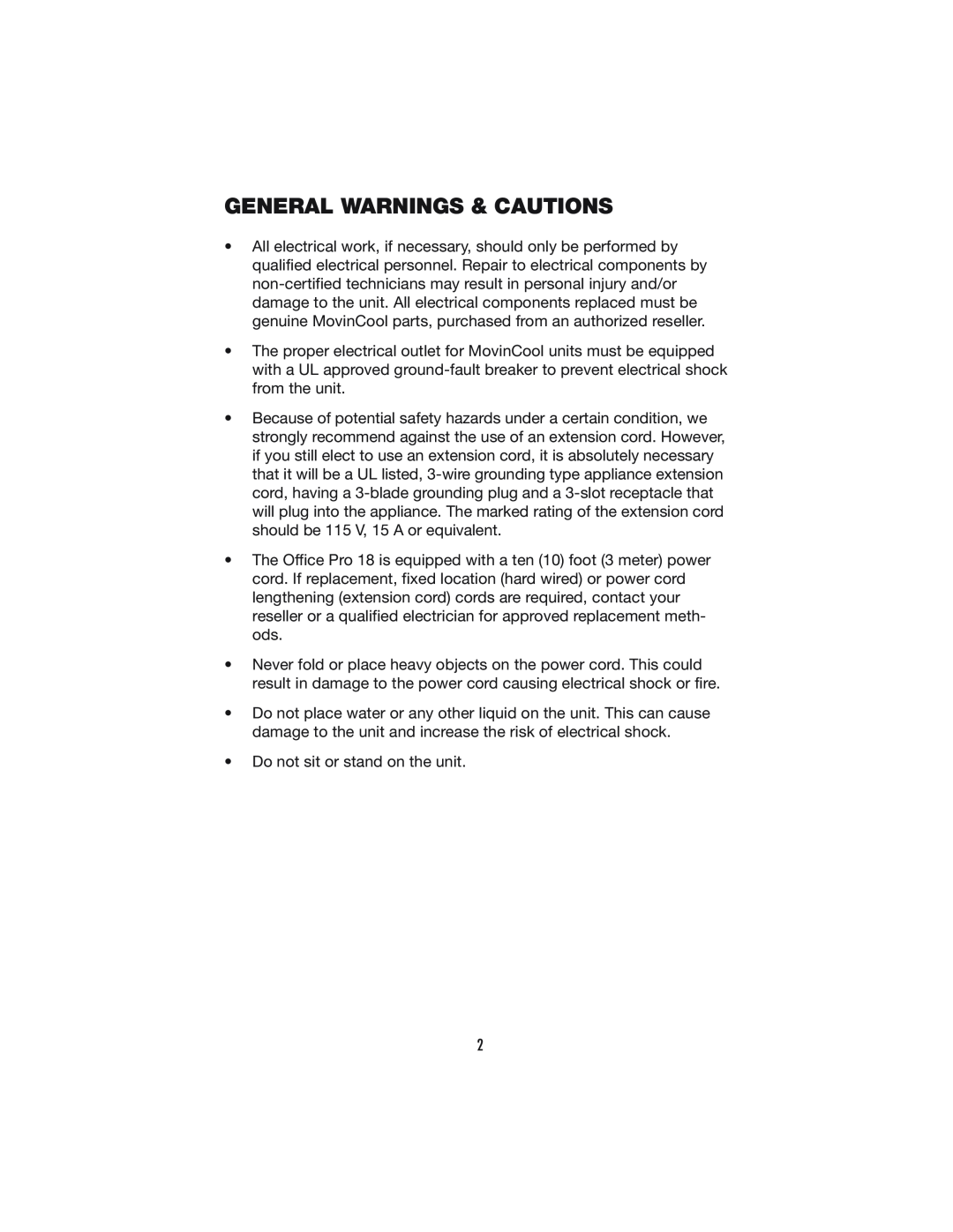 Denso PRO 18 operation manual General Warnings & Cautions 