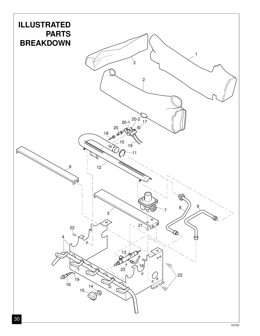 Desa 102783-01B installation manual Illustrated Parts Breakdown 