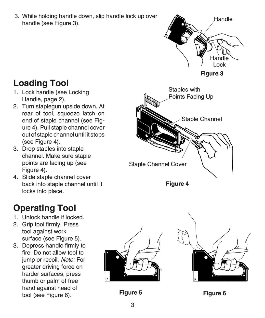 Desa 31800, 31600, 31100 operating instructions Loading Tool, Operating Tool 