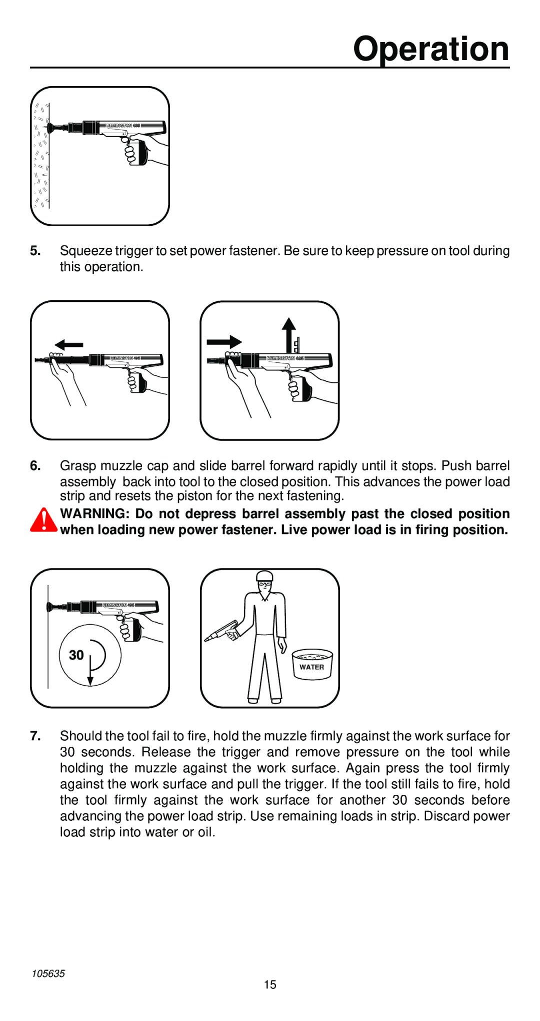 Desa 496 operating instructions Operation 