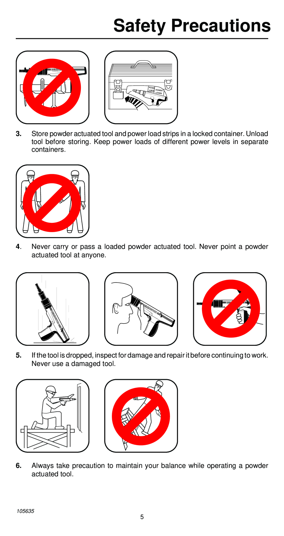 Desa 496 operating instructions Powe 