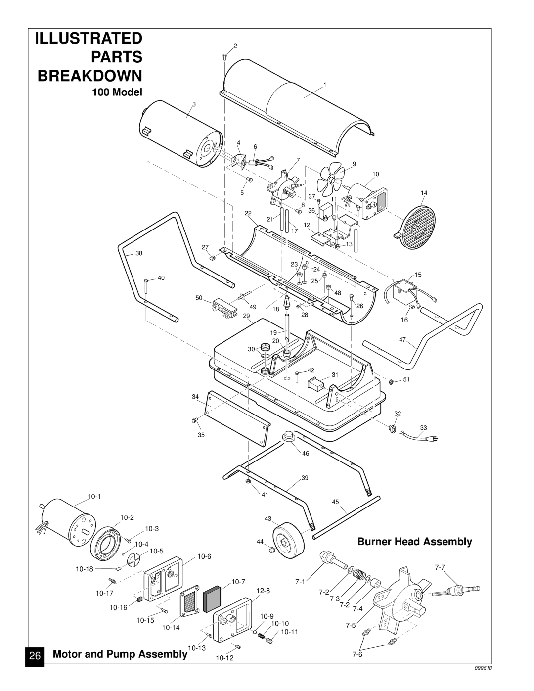 Desa 50 owner manual 10-1 10-2 10-3 10-4 