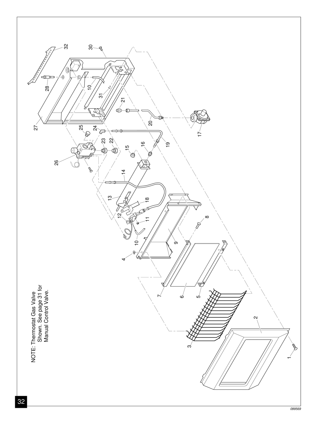 Desa A installation manual Shown. See page 31 for Manual Control Valve 