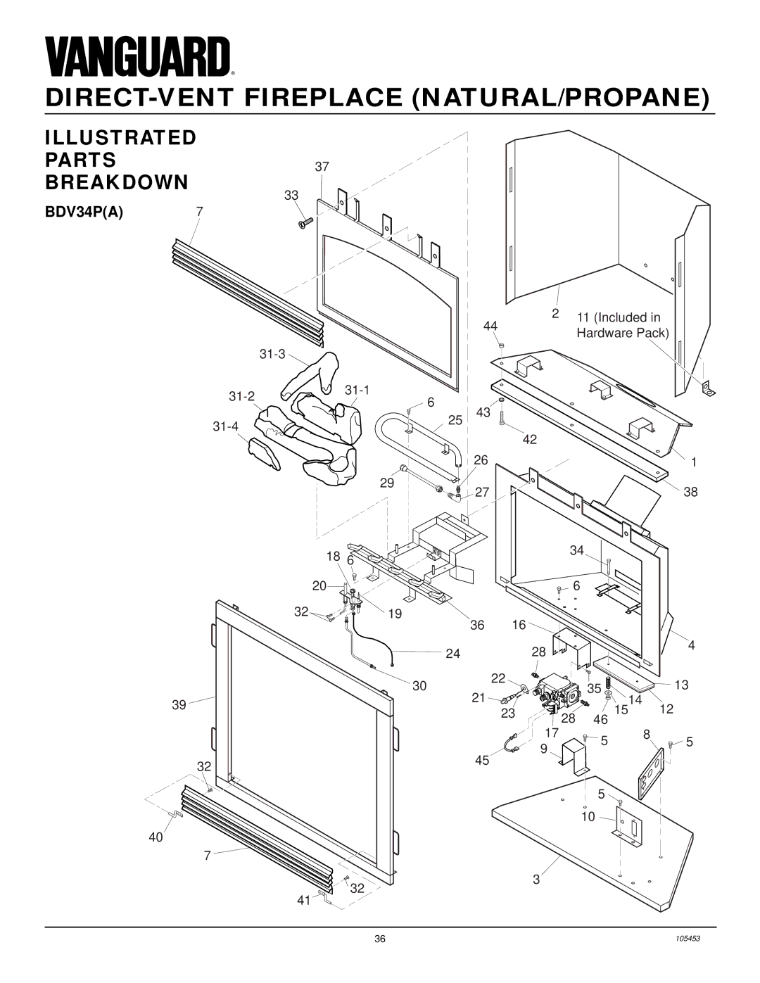 Desa BDV34N(A) installation manual BDV34PA7 