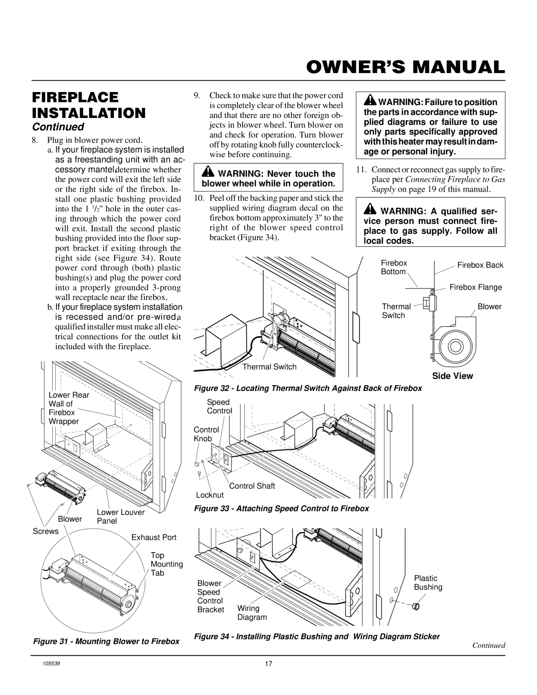 Desa DDV37N/P, BDV41N/P, BDV37N/P, DDV41N/P, B) installation manual As a freestanding unit with an ac, Side View 