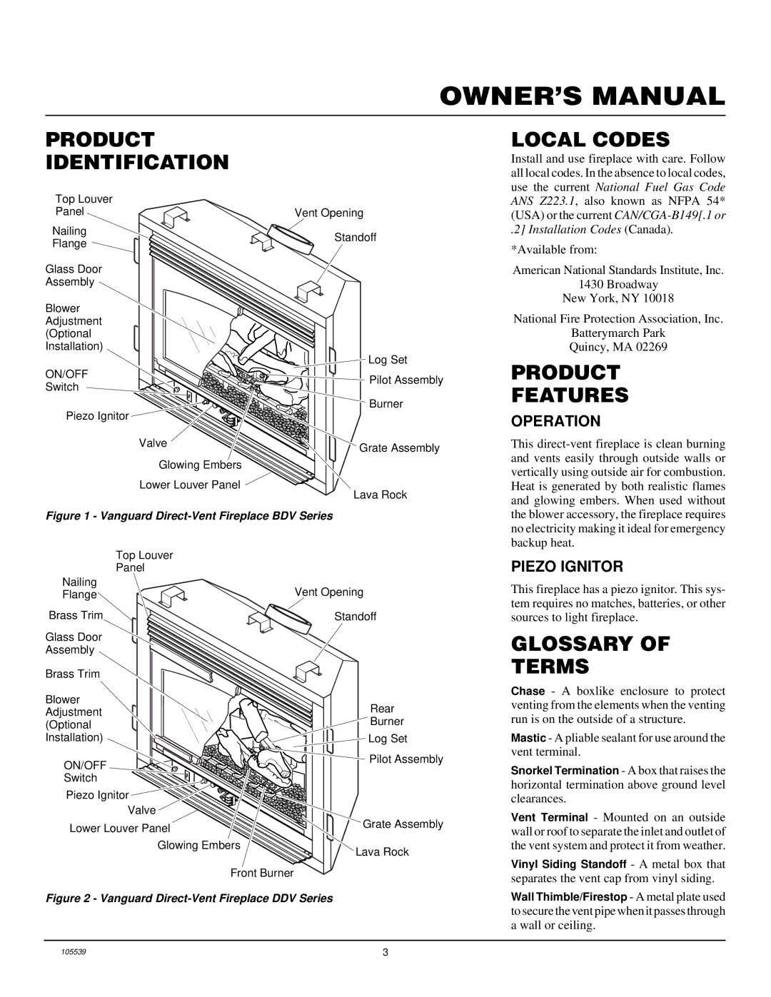 Desa DDV41N/P, BDV41N/P, BDV37N/P, DDV37N/P, B) Product Identification, Local Codes, Product Features, Glossary Terms 