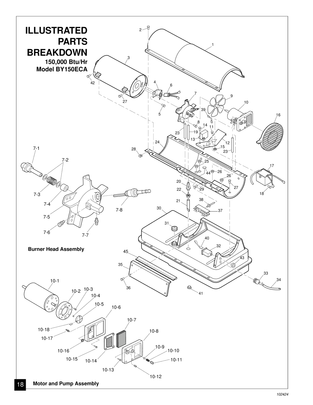 Desa owner manual 150,000 Btu/Hr Model BY150ECA 