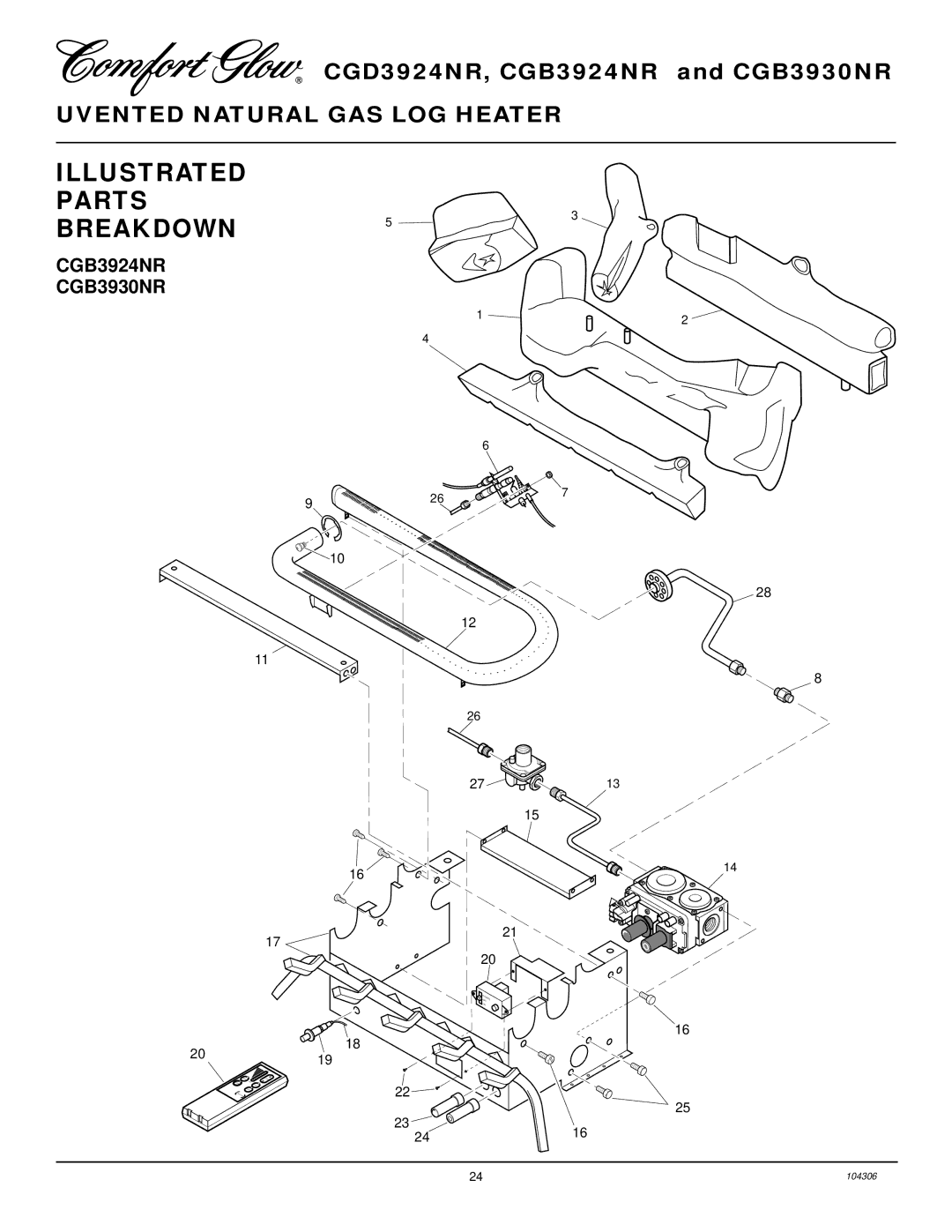 Desa installation manual CGB3924NR CGB3930NR 