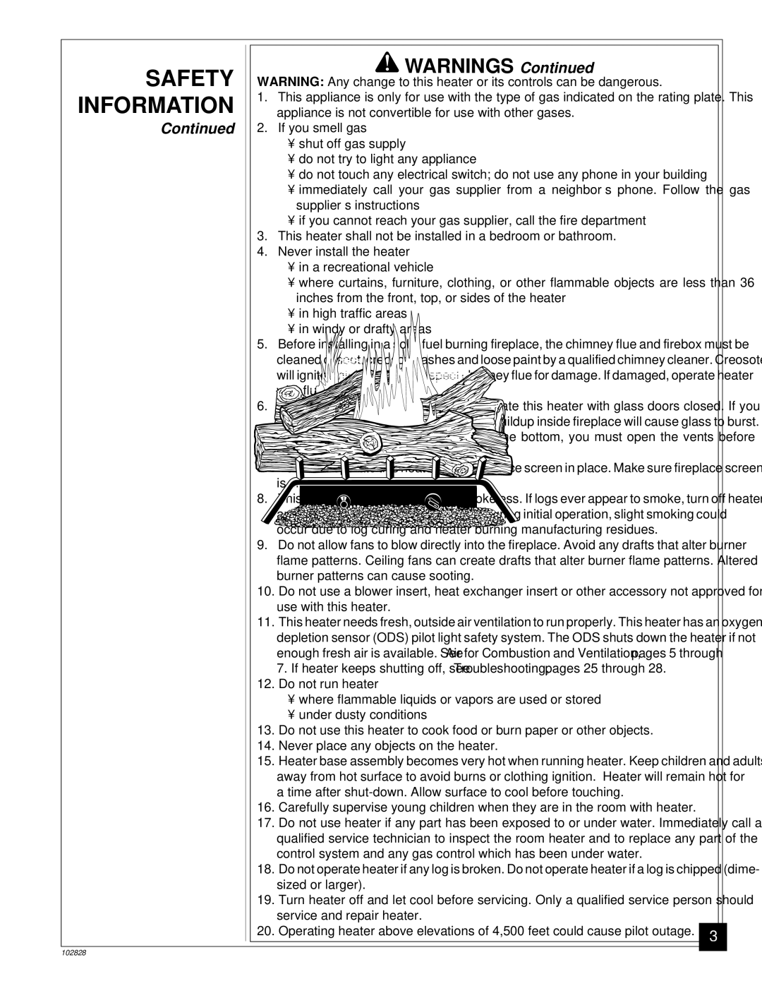 Desa CGD3924N installation manual Burner patterns can cause sooting 