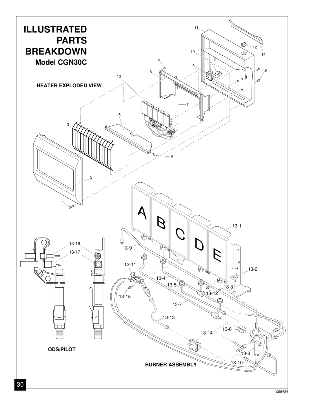 Desa CGN18R installation manual Model CGN30C 