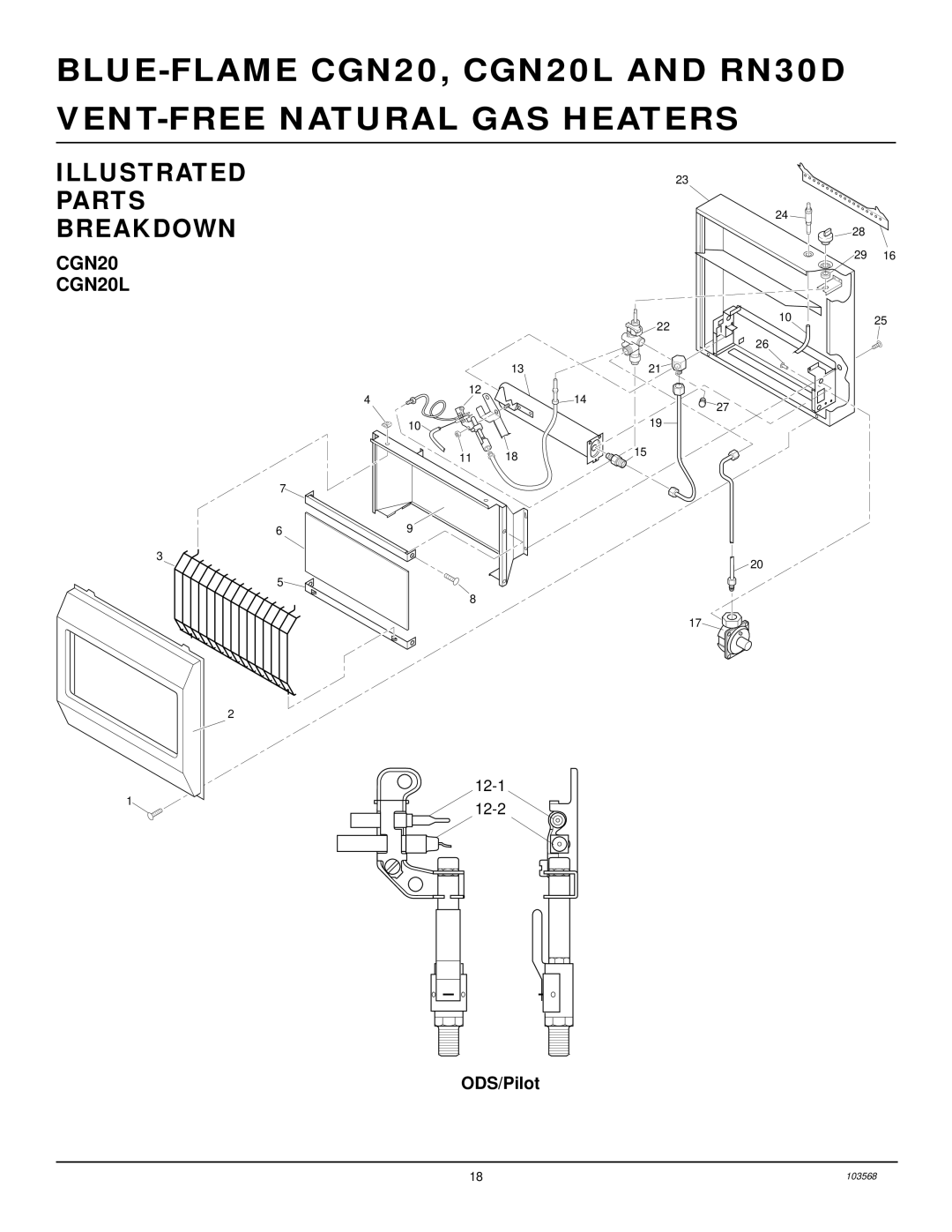 Desa RN30D installation manual CGN20 CGN20L 