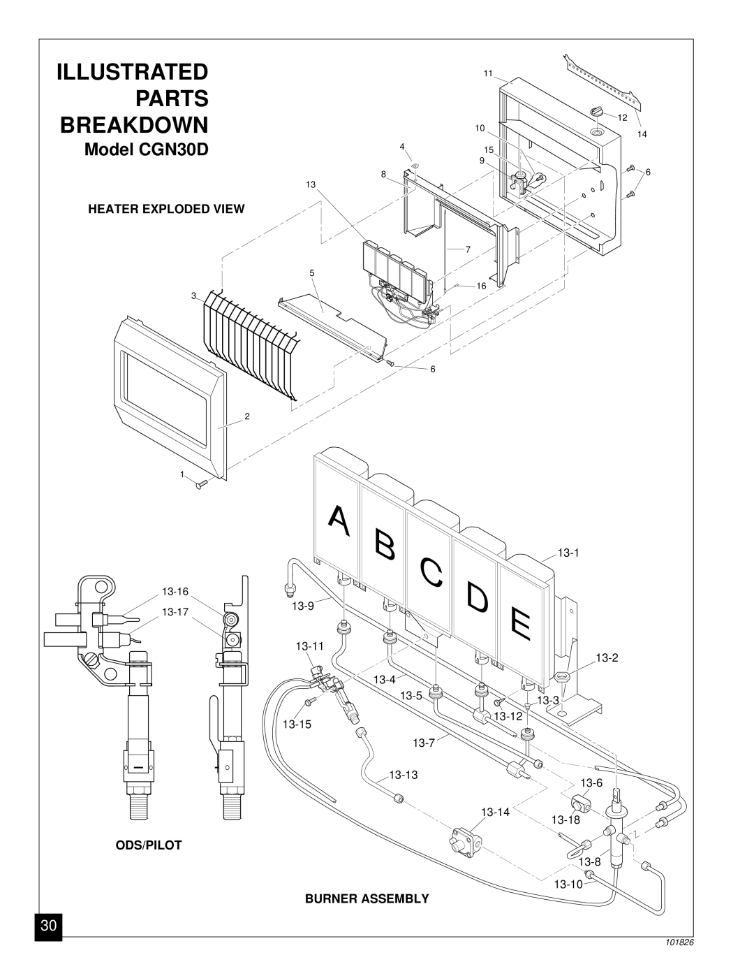 Desa CGN18RA installation manual Model CGN30D 