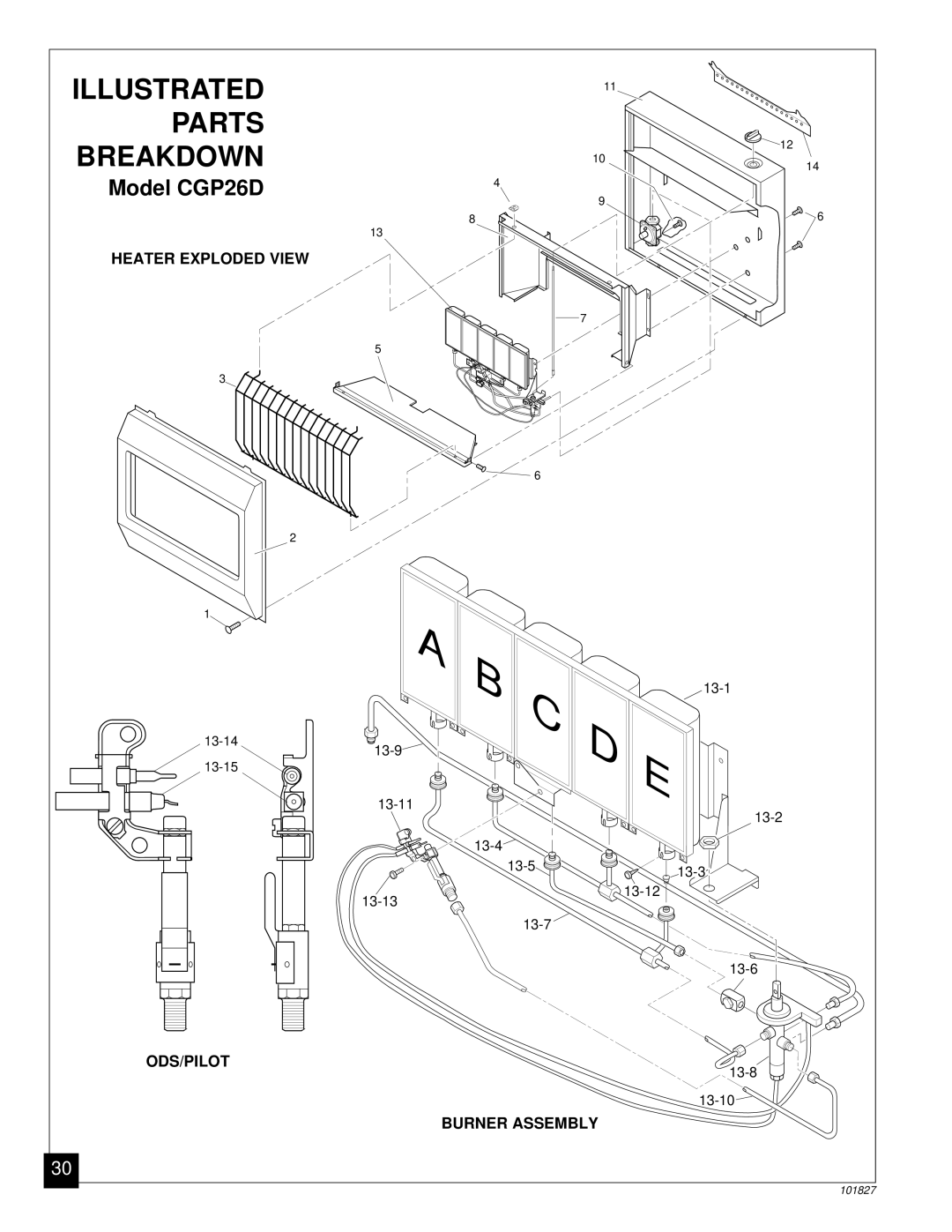 Desa CGP16RA installation manual Model CGP26D 