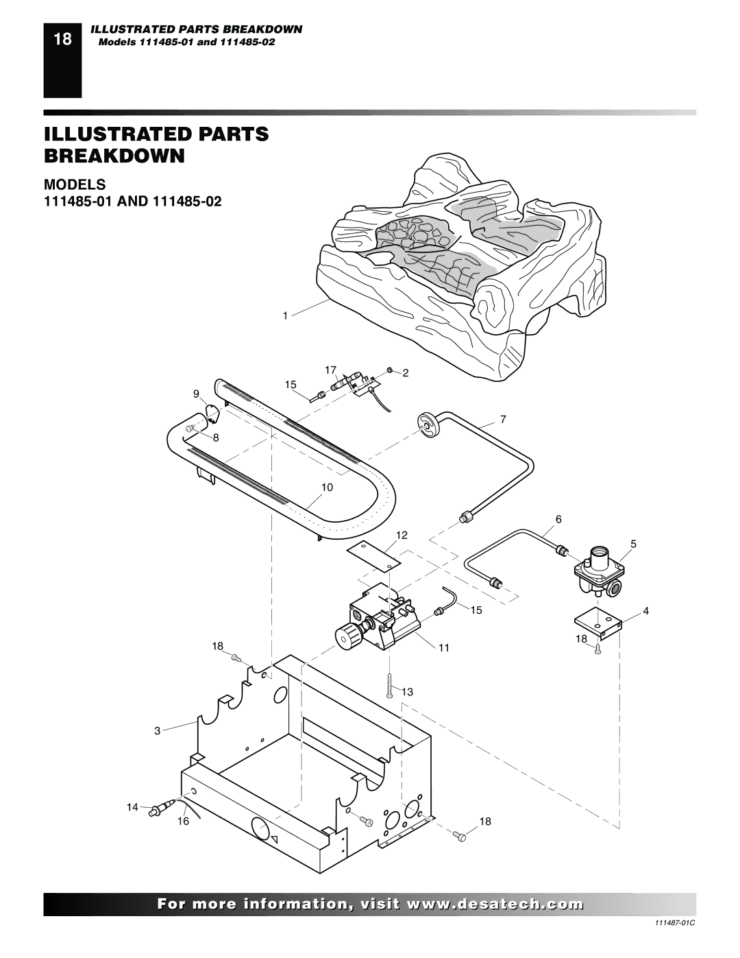 Desa CSBNT, CSPIPT, CSPBPT CSPINT, CSBPT CSPBNT installation manual Illustrated Parts Breakdown, Models 