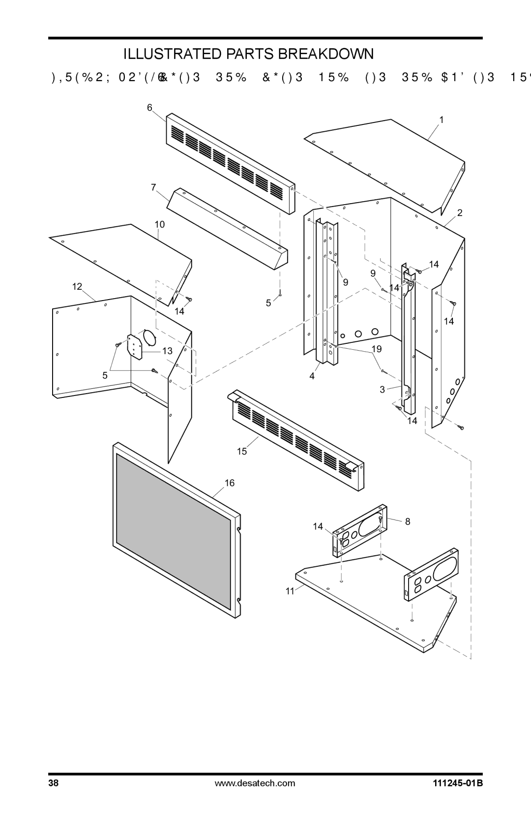 Desa CGEFP33PRB, CGEFP33NRB, EFP33PRB, EFP33NRB Firebox Models CGEFP33PRB, CGEFP33NRB, EFP33PRB and EFP33NRB 