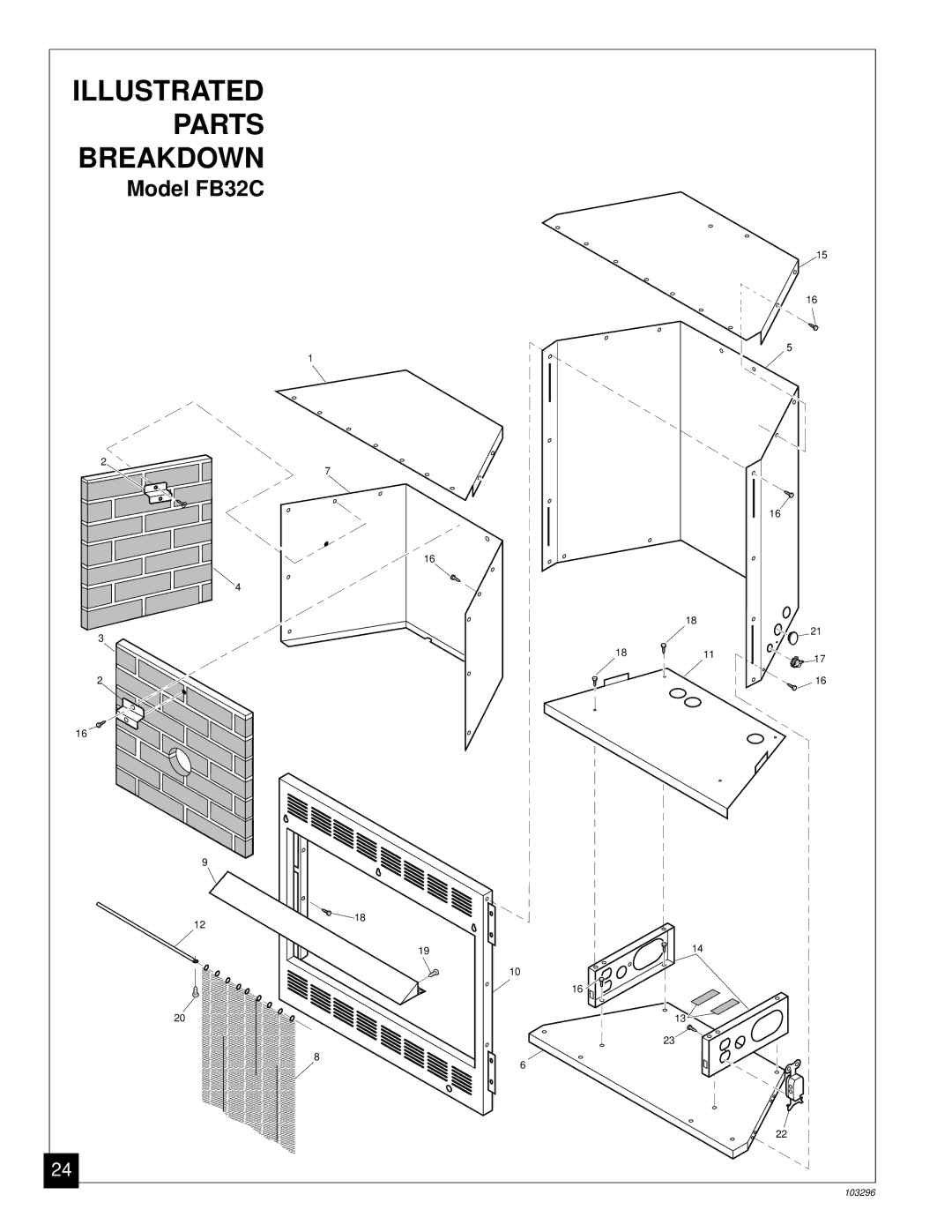 Desa installation manual Model FB32C 