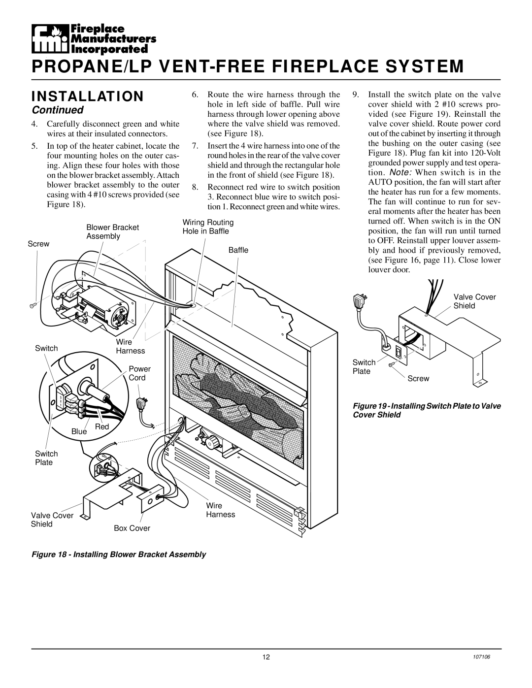 Desa FMH26TP installation manual Plug fan kit into 120-Volt 