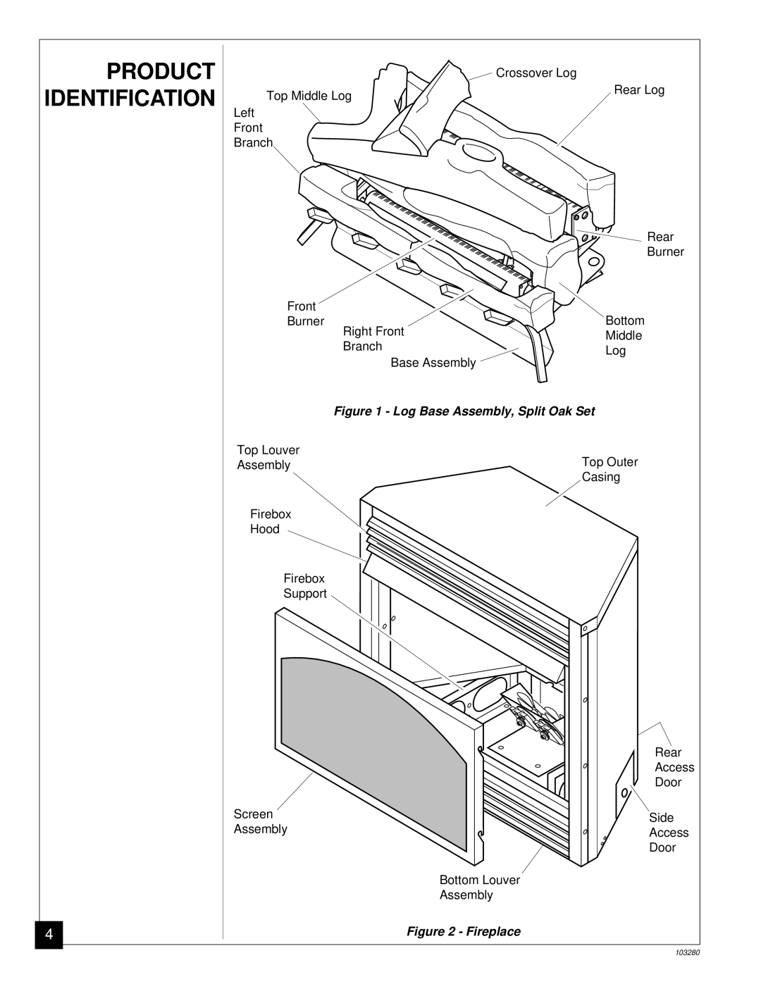 Desa FPVF33PR installation manual Product Identification 