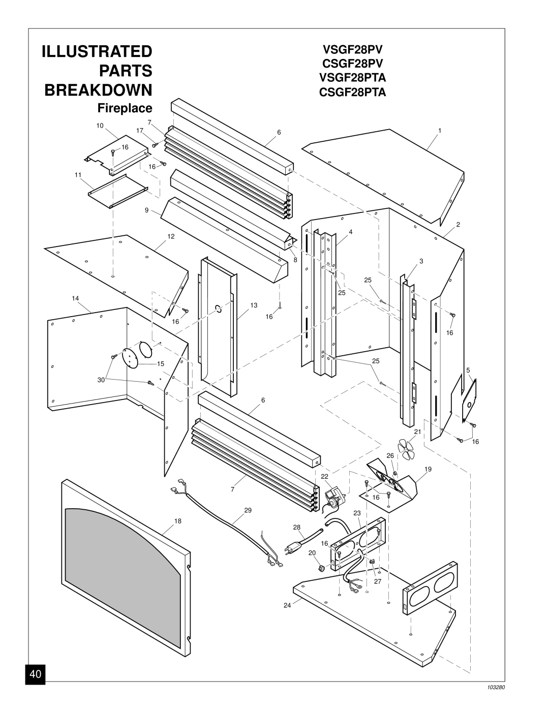 Desa FPVF33PR installation manual Illustrated 