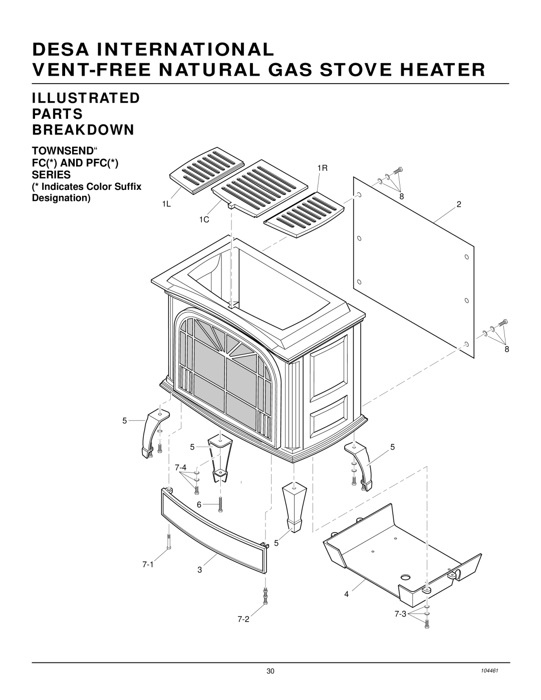 Desa (F)SVYD18NR installation manual Townsend, Series 