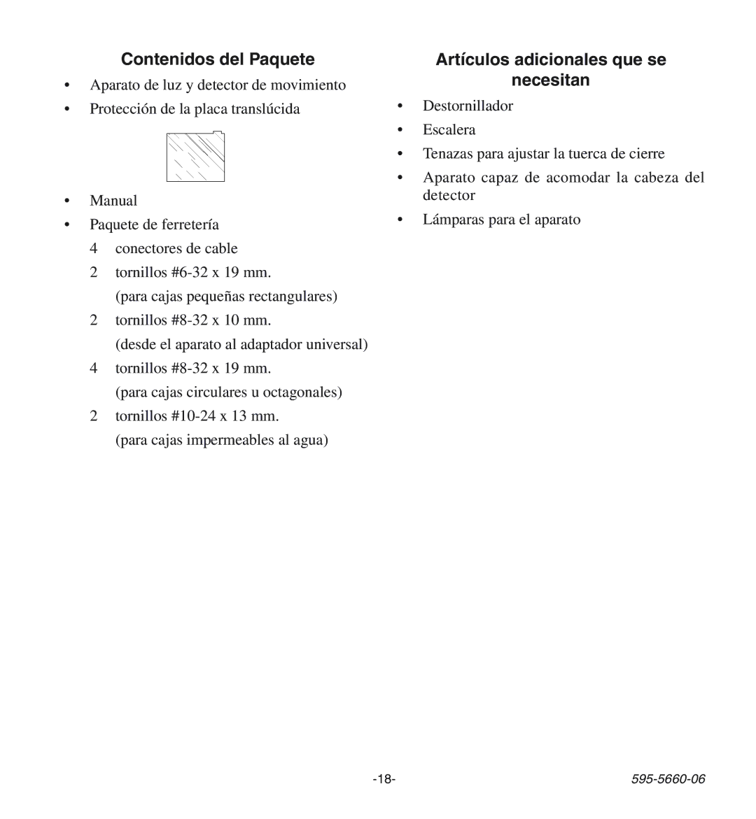 Desa HD-9140 manual Contenidos del Paquete, Artículos adicionales que se Necesitan 